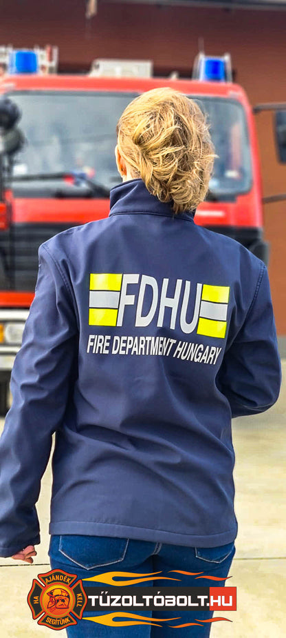 Softshell kabát FDHU felirattal